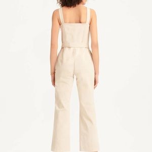 Linen Belted Jumpsuit size M
